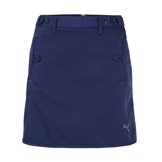 Blue - Front - Puma Womens-Ladies Golf Skort