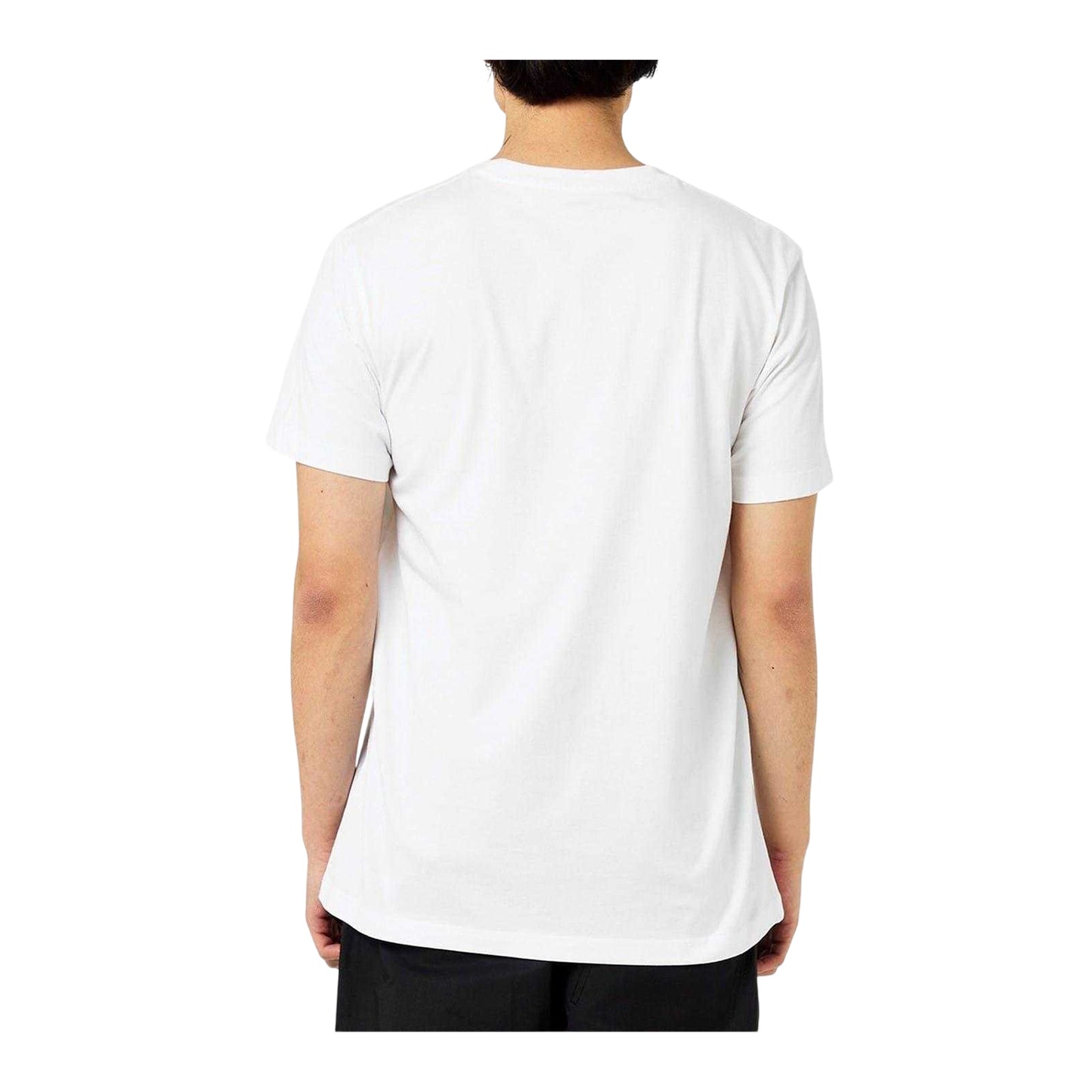 White - Back - Maharishi Unisex Adult Miltype Embroidered Organic Cotton T-Shirt