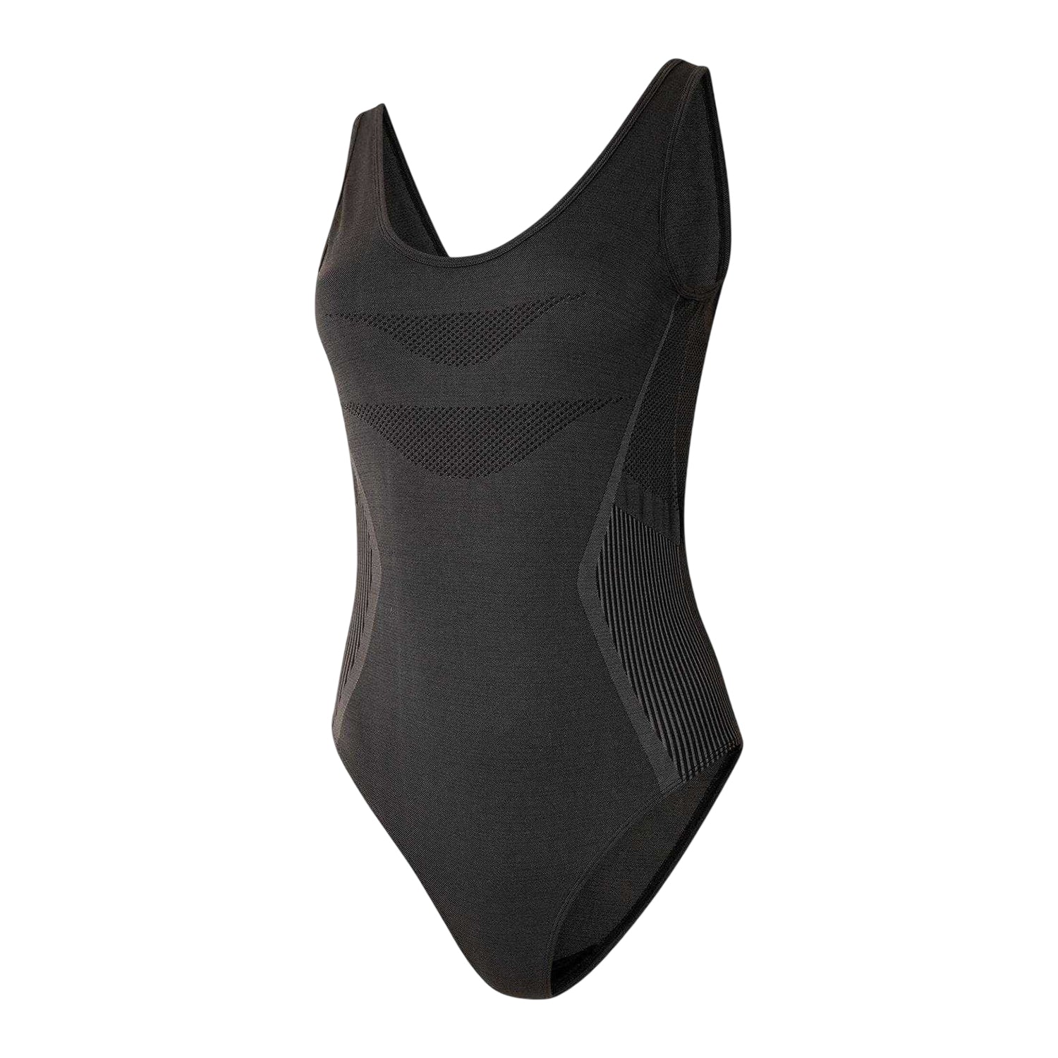 Black - Side - Dare 2B Womens-Ladies Don´t Sweat It One Piece Swimsuit