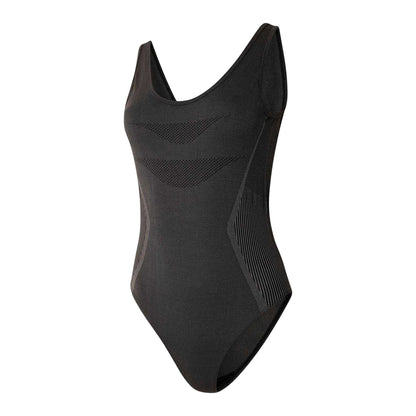 Black - Side - Dare 2B Womens-Ladies Don´t Sweat It One Piece Swimsuit