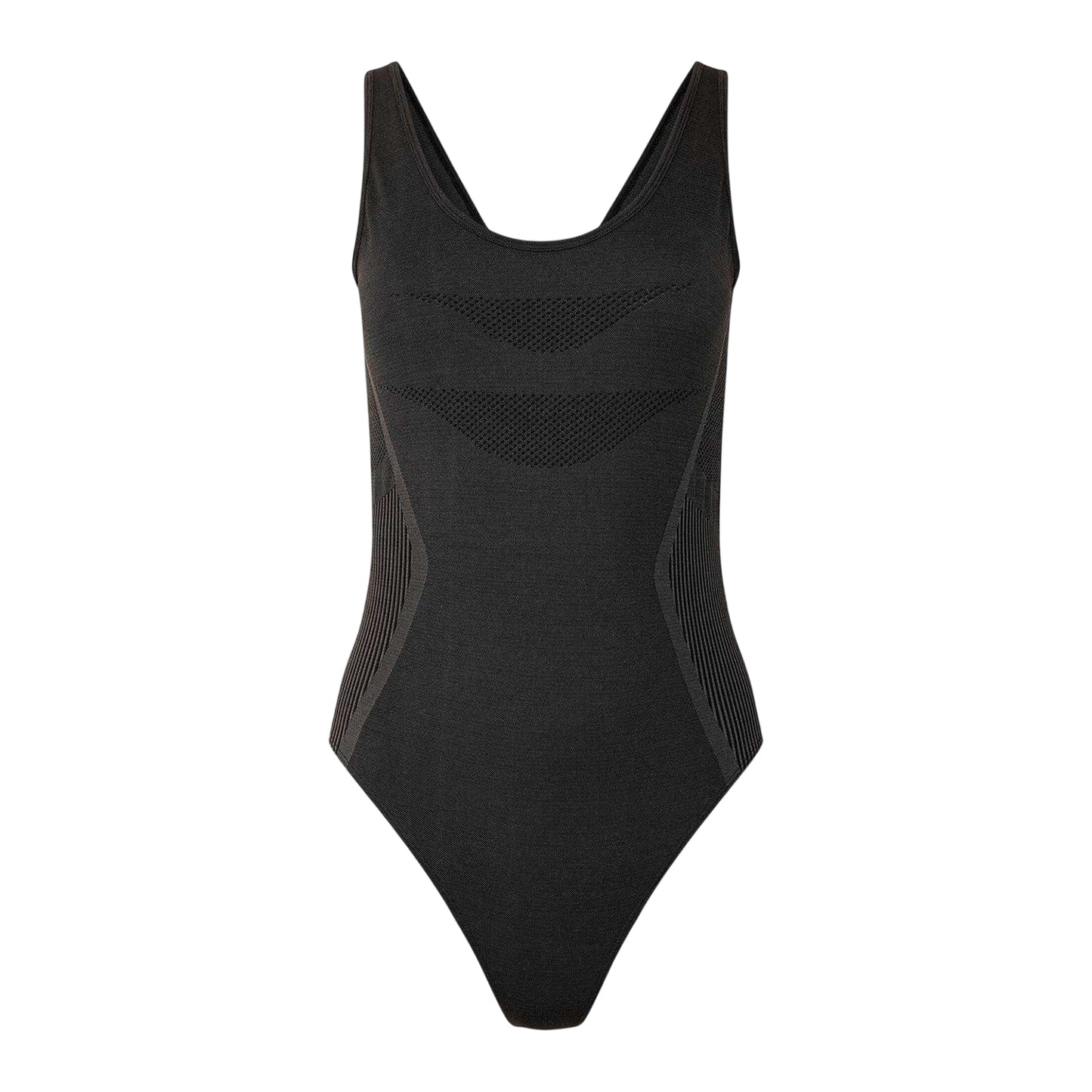Black - Front - Dare 2B Womens-Ladies Don´t Sweat It One Piece Swimsuit