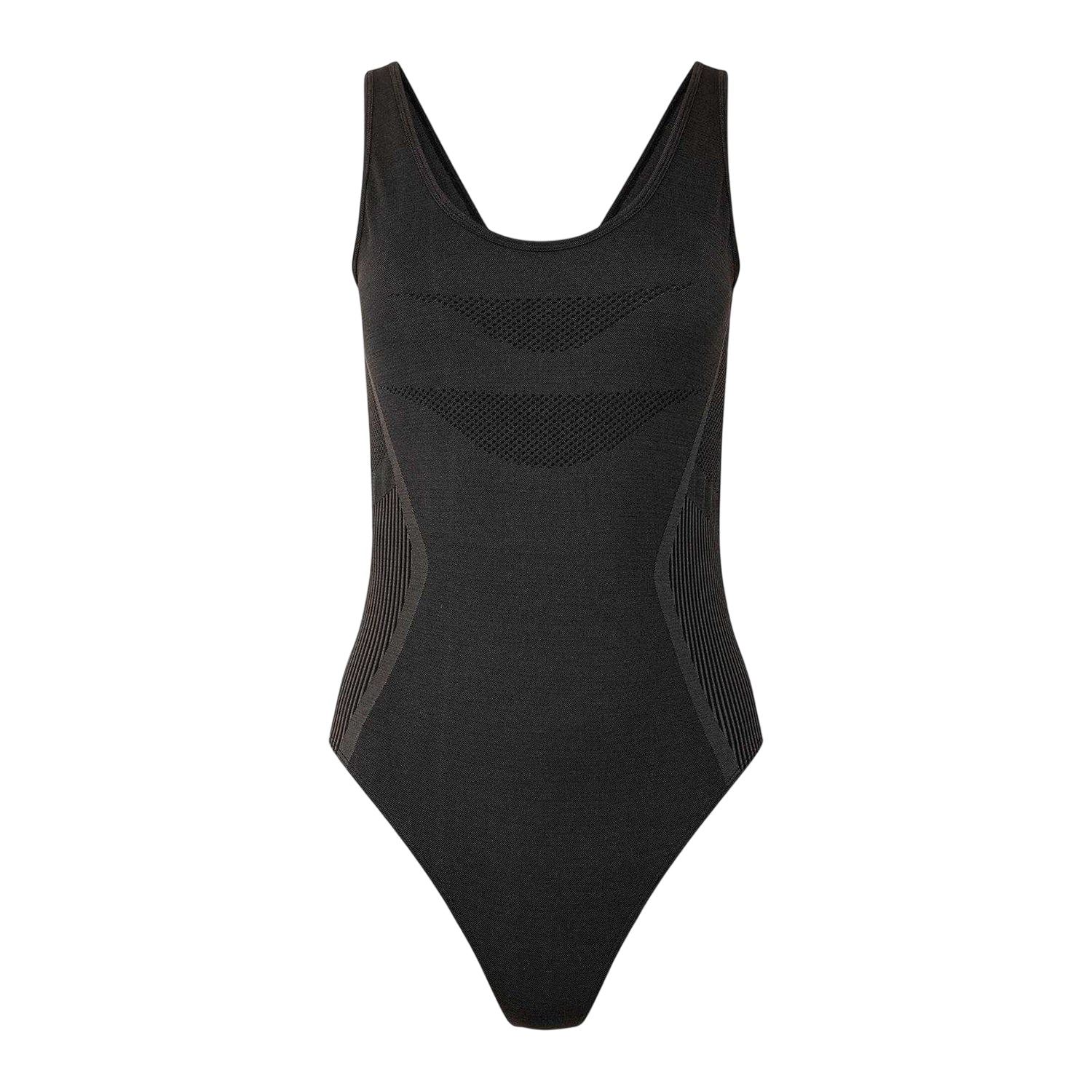 Black - Front - Dare 2B Womens-Ladies Don´t Sweat It One Piece Swimsuit