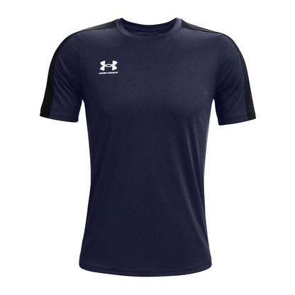 Navy-White - Front - Under Armour Mens Challenger Training Top