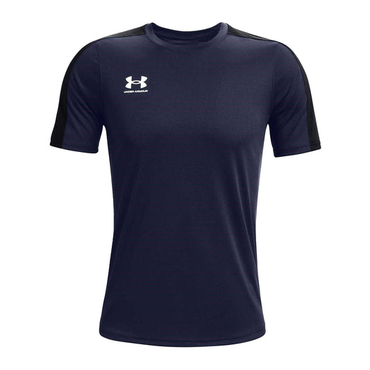 Navy-White - Front - Under Armour Mens Challenger Training Top