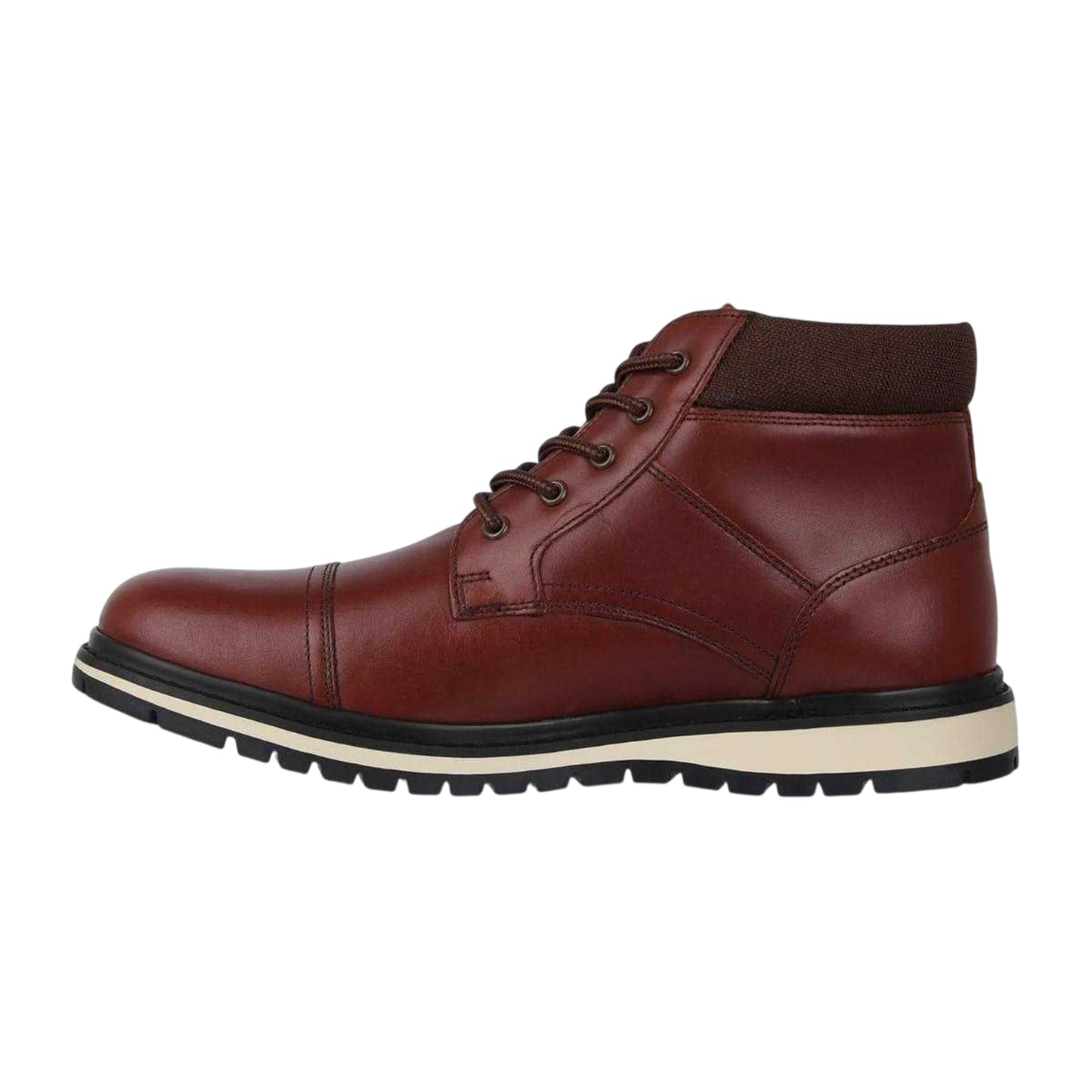 Camel - Side - Firetrap Mens Aubin Leather Boots