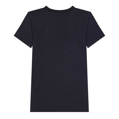 Black - Back - Napapijri Childrens-Kids Crew Neck Regular T-Shirt
