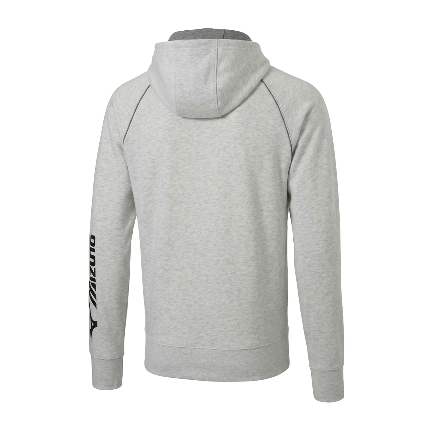 Grey Melange Melange - Back - Mizuno Womens-Ladies Regular Hoodie
