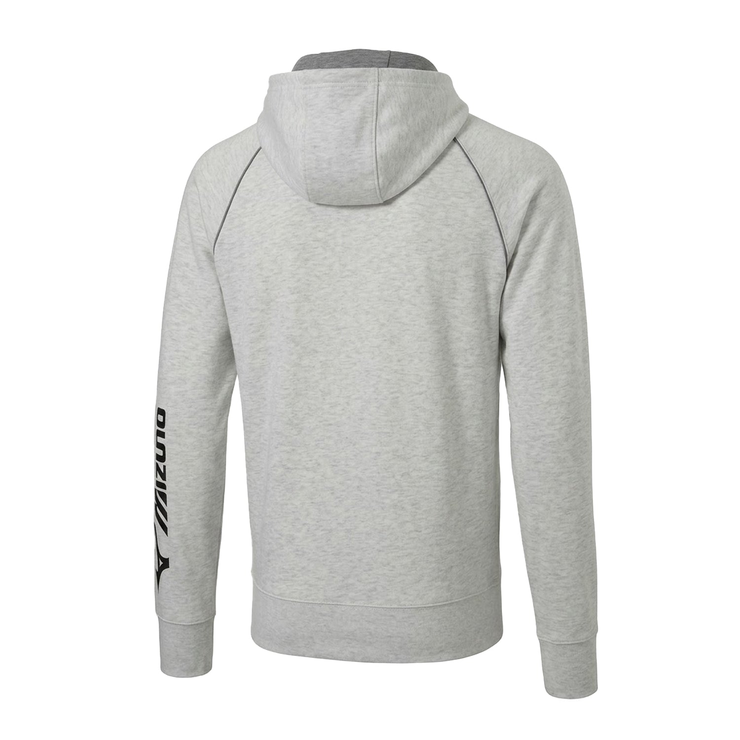 Grey Melange Melange - Back - Mizuno Womens-Ladies Regular Hoodie