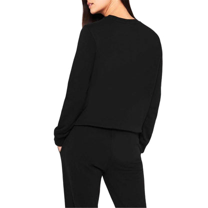 Black - Back - Boss Womens-Ladies Logo Sweatshirt