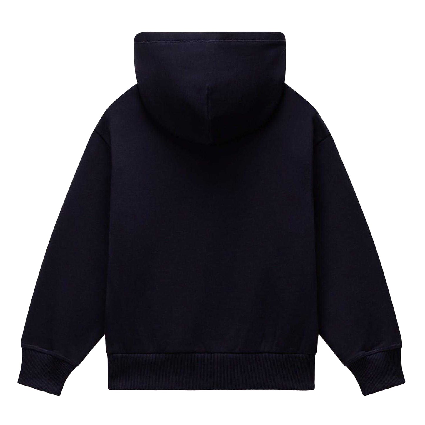 Marine Blue - Back - Napapijri Childrens-Kids Pullover Hoodie