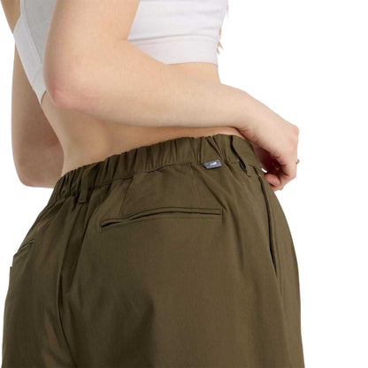 Green - Lifestyle - New Balance Womens-Ladies Boylston Trousers