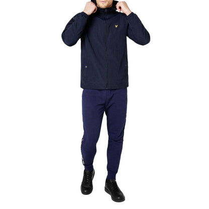 Navy - Lifestyle - Lyle & Scott Mens Full Zip Hooded Jacket
