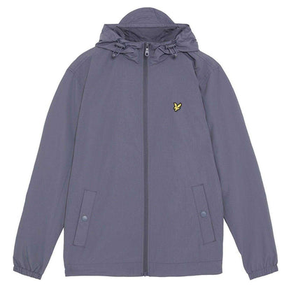 Graystone - Front - Lyle & Scott Mens Full Zip Hooded Jacket