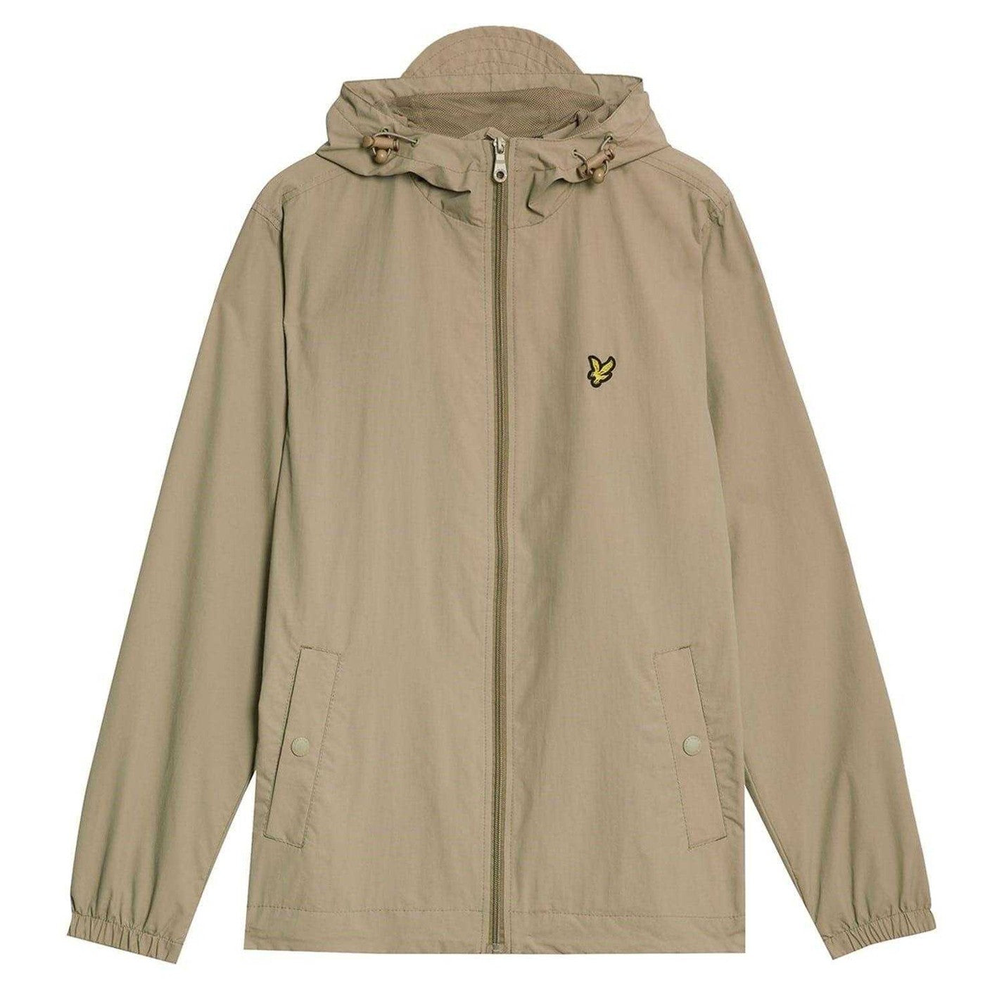Sage Uniform - Front - Lyle & Scott Mens Full Zip Hooded Jacket