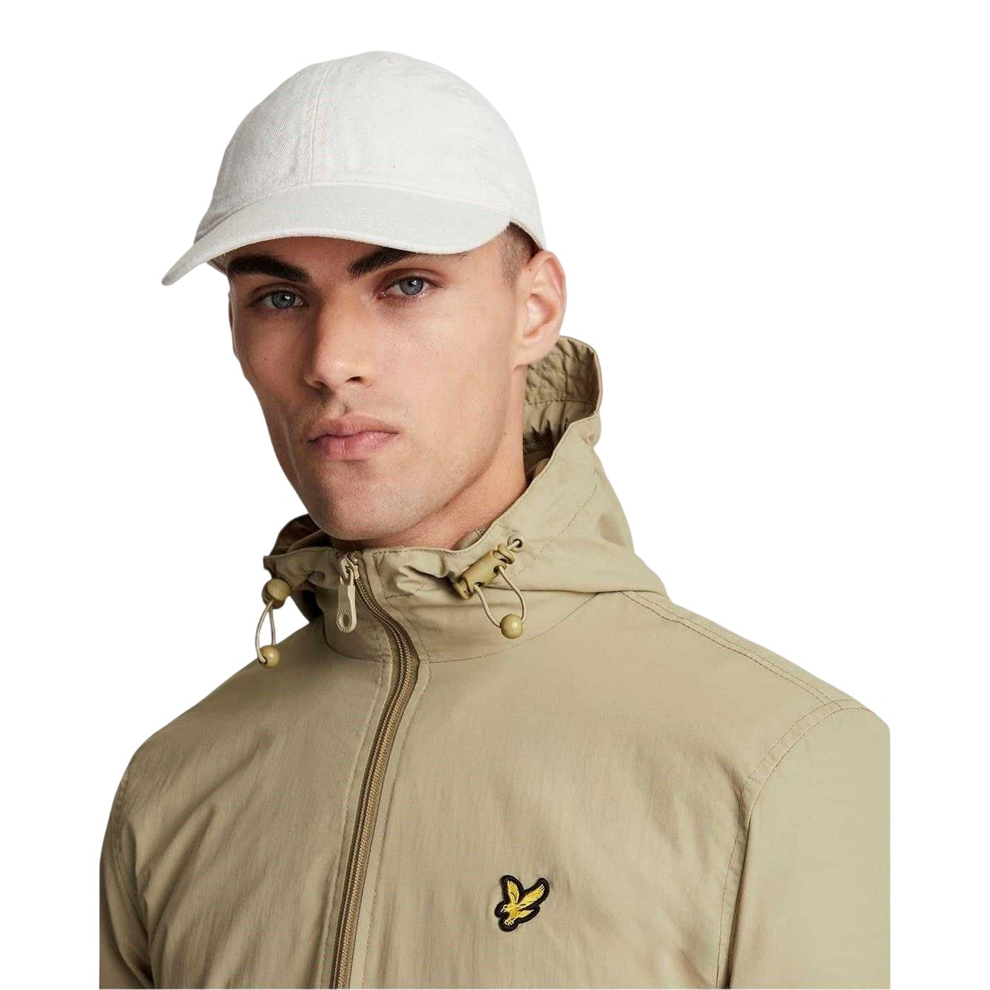 Sage Uniform - Back - Lyle & Scott Mens Full Zip Hooded Jacket