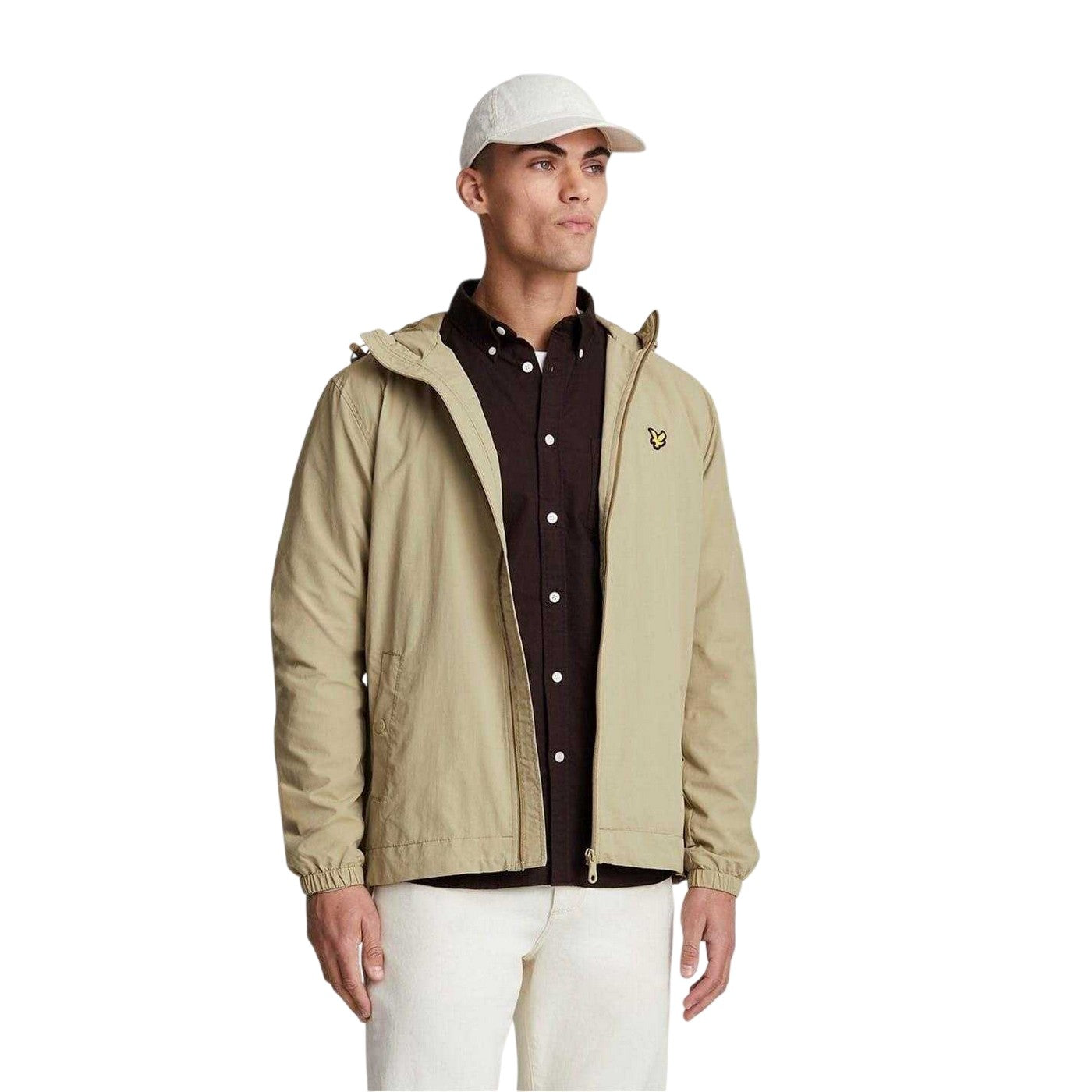 Sage Uniform - Side - Lyle & Scott Mens Full Zip Hooded Jacket