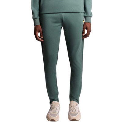 Green - Front - Lyle & Scott Mens Fly Fleece Lightweight Joggers