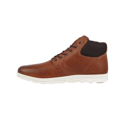 Tan - Lifestyle - Firetrap Mens Leather Ankle Boots