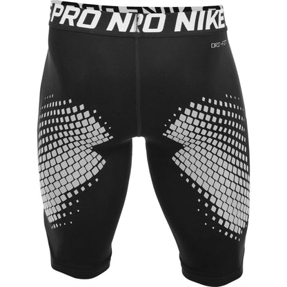 Black - Back - Nike Mens Pro Workout Compression Shorts