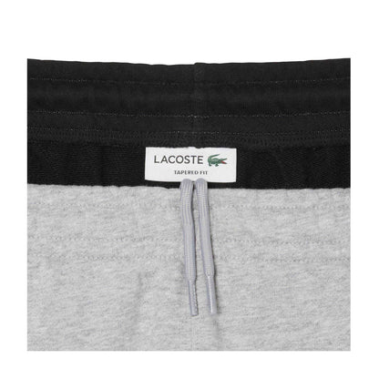 Grey - Side - Lacoste Mens Colourblock Sweatpants