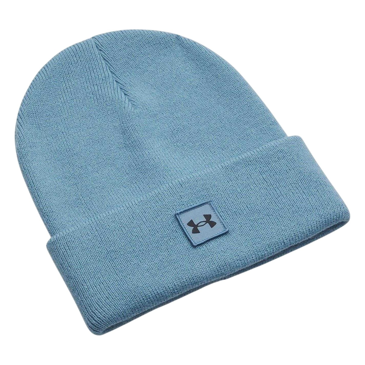 Blue Smoke - Front - Under Armour Mens Halftime Logo Beanie