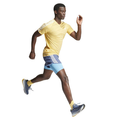 Semi Spark - Lifestyle - Adidas Mens Own The Run Stripe T-Shirt
