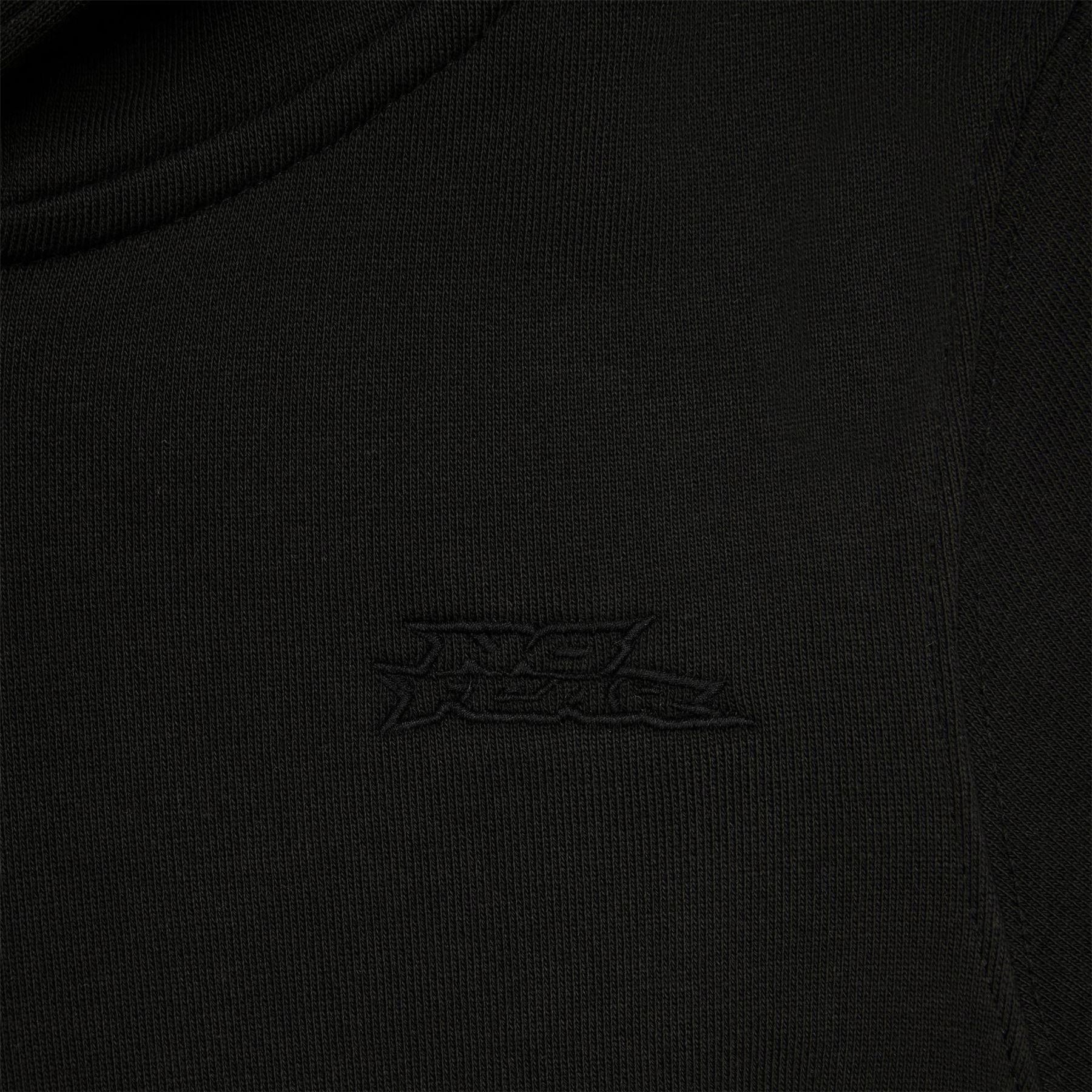 Black - Side - Zip Womens-Ladies Full Zip Hoodie