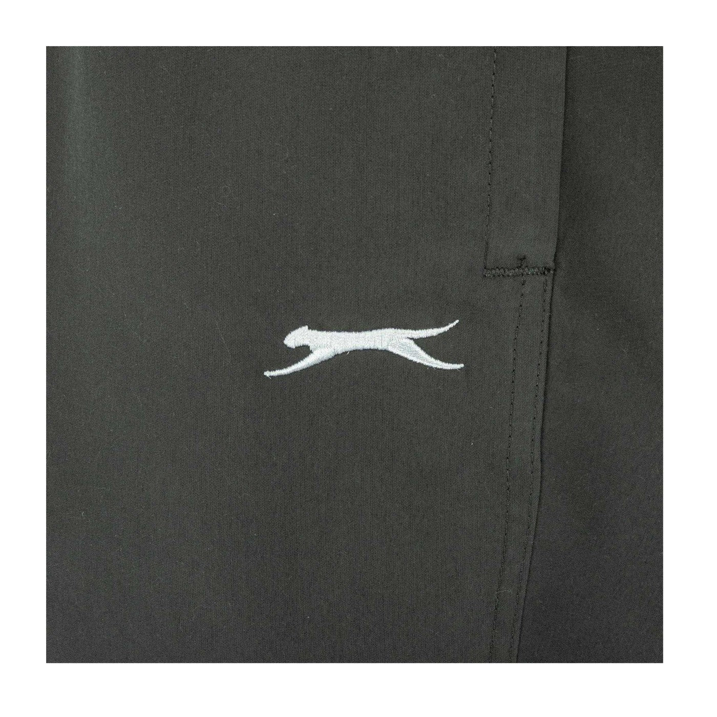 Black - Pack Shot - Slazenger Mens 3-4 Length Tracksuit Bottoms