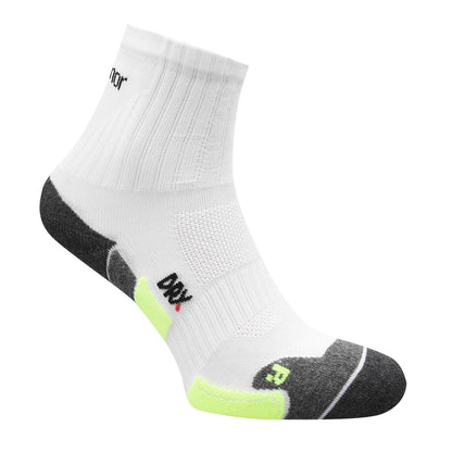 White-Fluorescent Yellow - Back - Karrimor Mens Dri Skin Running Socks (Pack of 2)