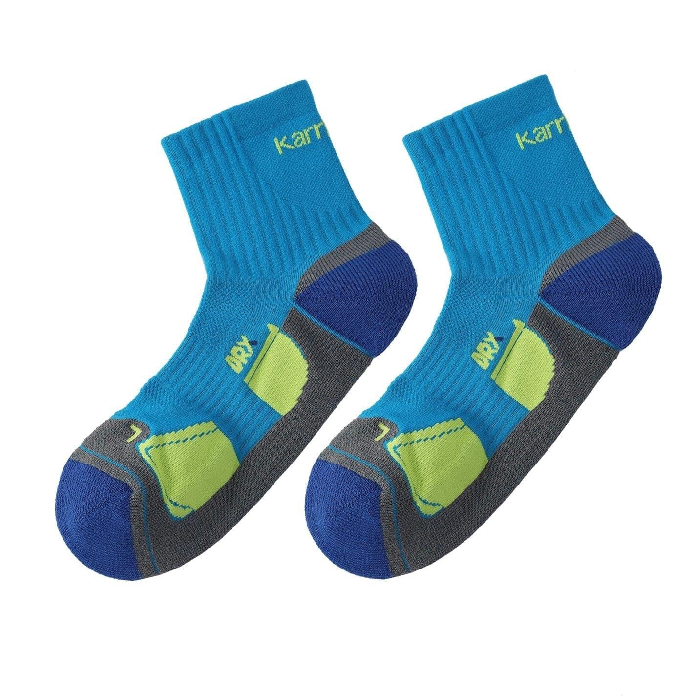 Blue - Front - Karrimor Mens Dri Skin Running Socks (Pack of 2)