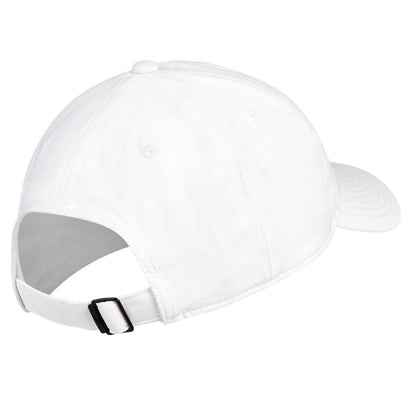 White-Obsidian Black - Back - Nike England FA Cotton Logo Baseball Cap