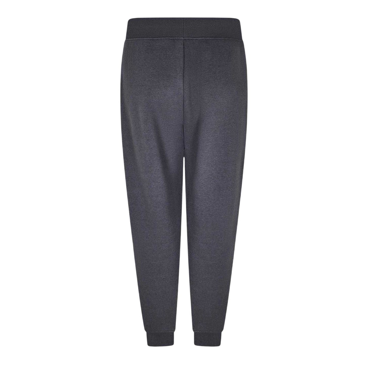 Charcoal - Back - USA Womens-Ladies Cotton Blend Adjustable Waist Classic Joggers