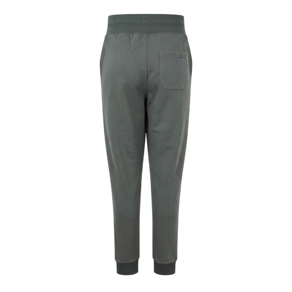 Washed Khaki - Back - USA Womens-Ladies Cotton Blend Adjustable Waist Classic Joggers