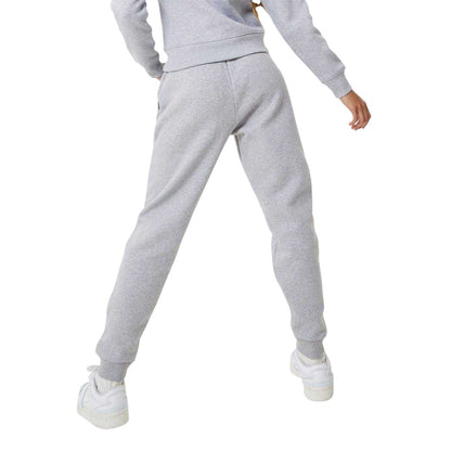 Grey Marl Marl - Back - USA Womens-Ladies Cotton Blend Adjustable Waist Classic Joggers