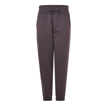 Espresso - Front - USA Pro Womens-Ladies Cotton Blend Adjustable Waist Classic Joggers