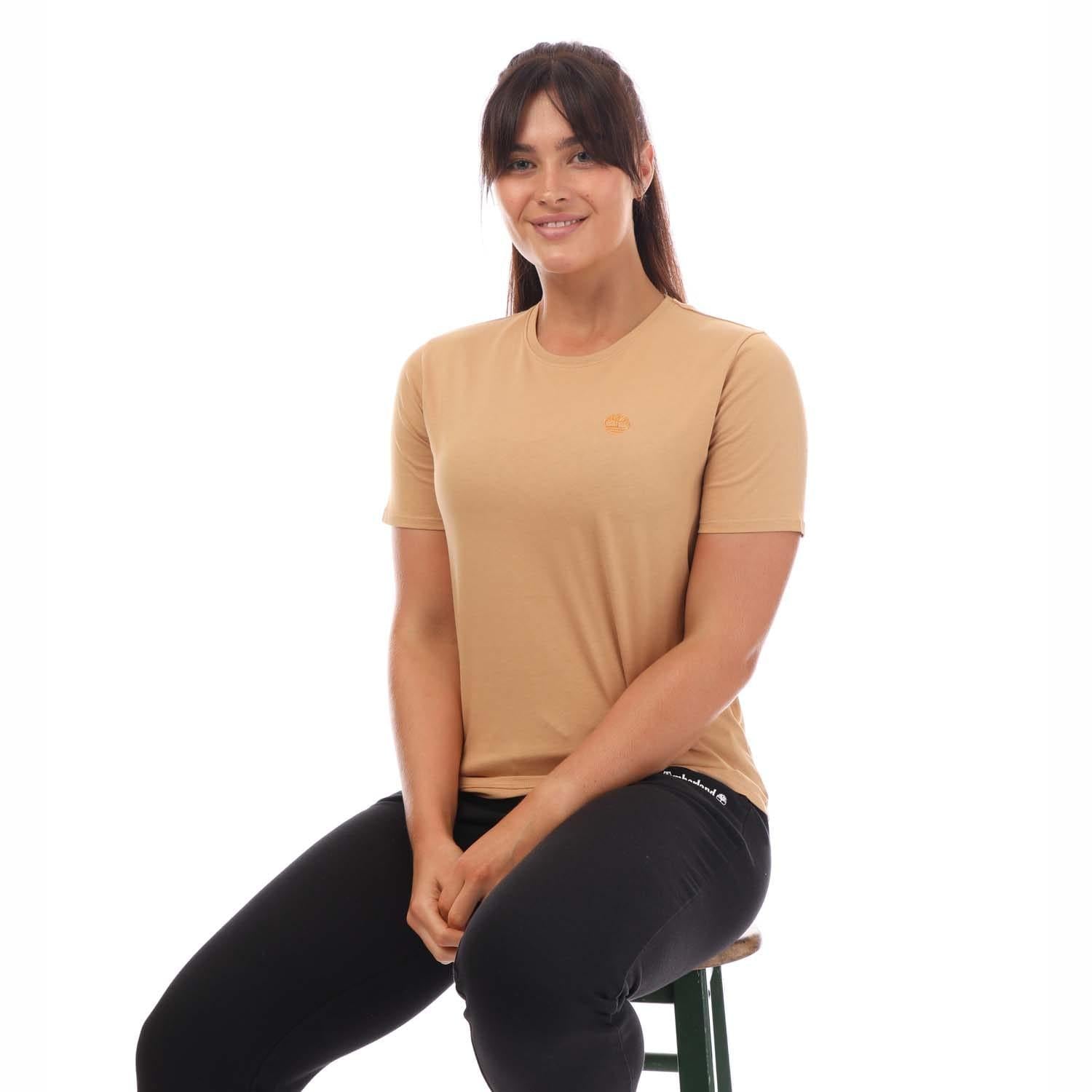Wheat - Lifestyle - Timberland Womens-Ladies Dunstan T-Shirt