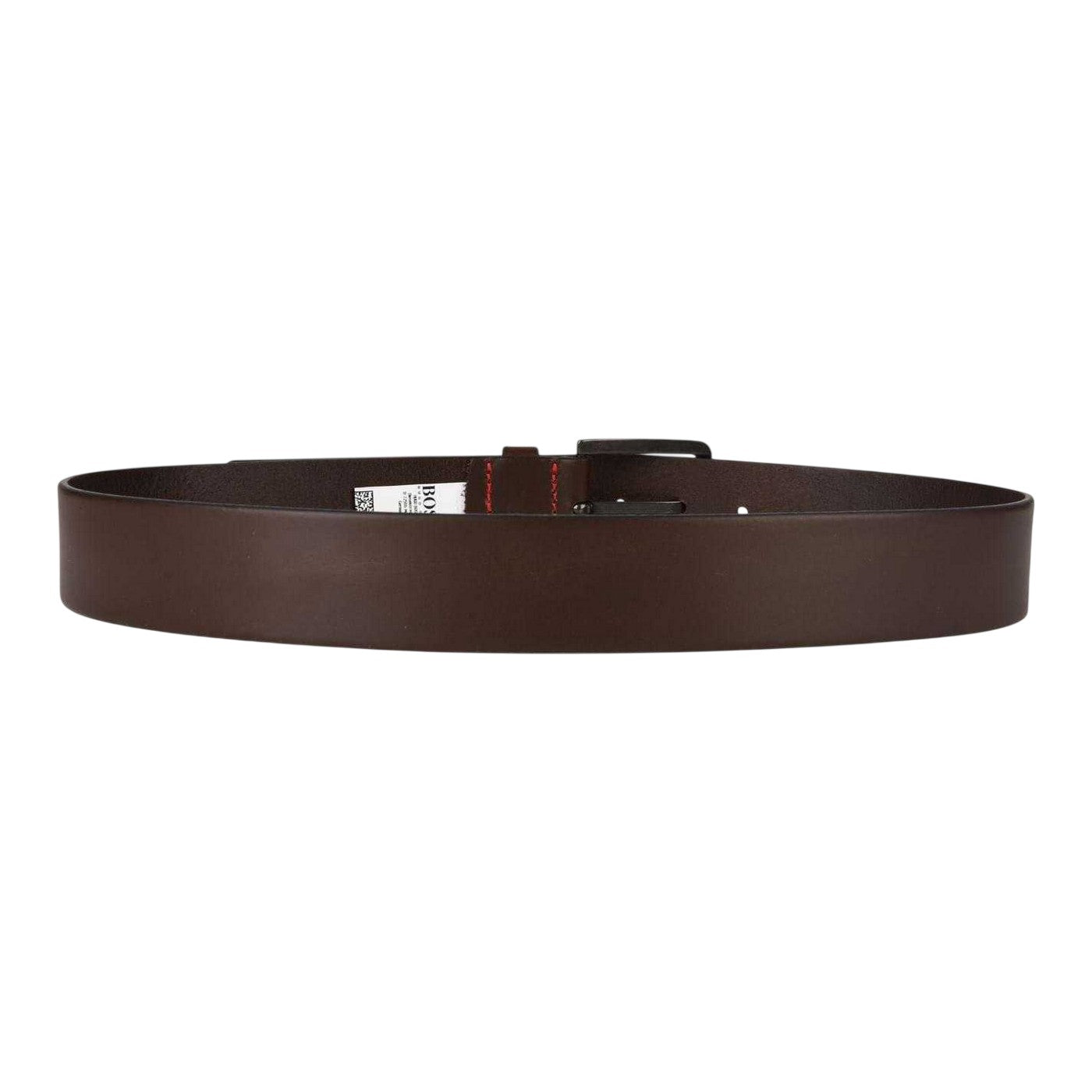 Brown - Back - Hugo Mens Gionio Leather Everyday Belt
