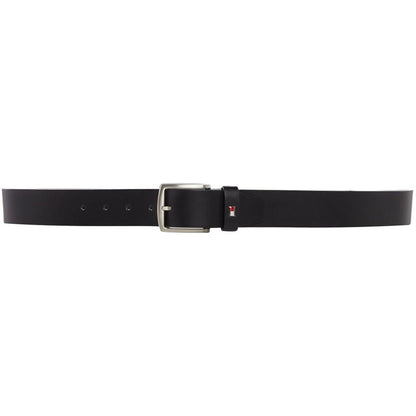 Medium Brown - Front - Tommy Hilfiger Mens Denton Leather Belt