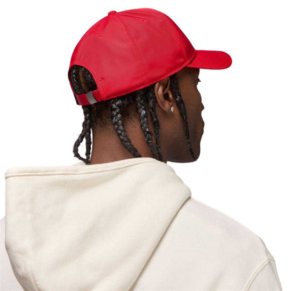 Red - Close up - Nike Air Jordan Logo Baseball Cap