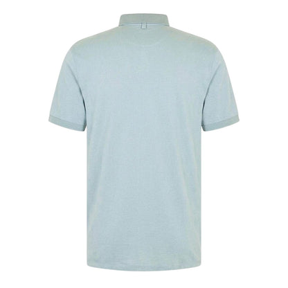 Blue - Back - Armani Exchange Mens Cotton Polo Shirt