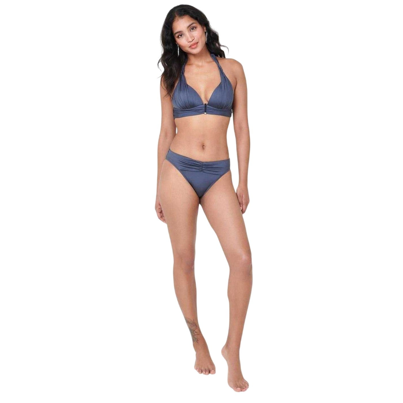 Pewter - Lifestyle - Biba Womens-Ladies Sophisticated Bikini Top