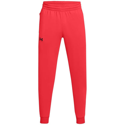 Red - Front - Under Armour Mens Fleece Joggers