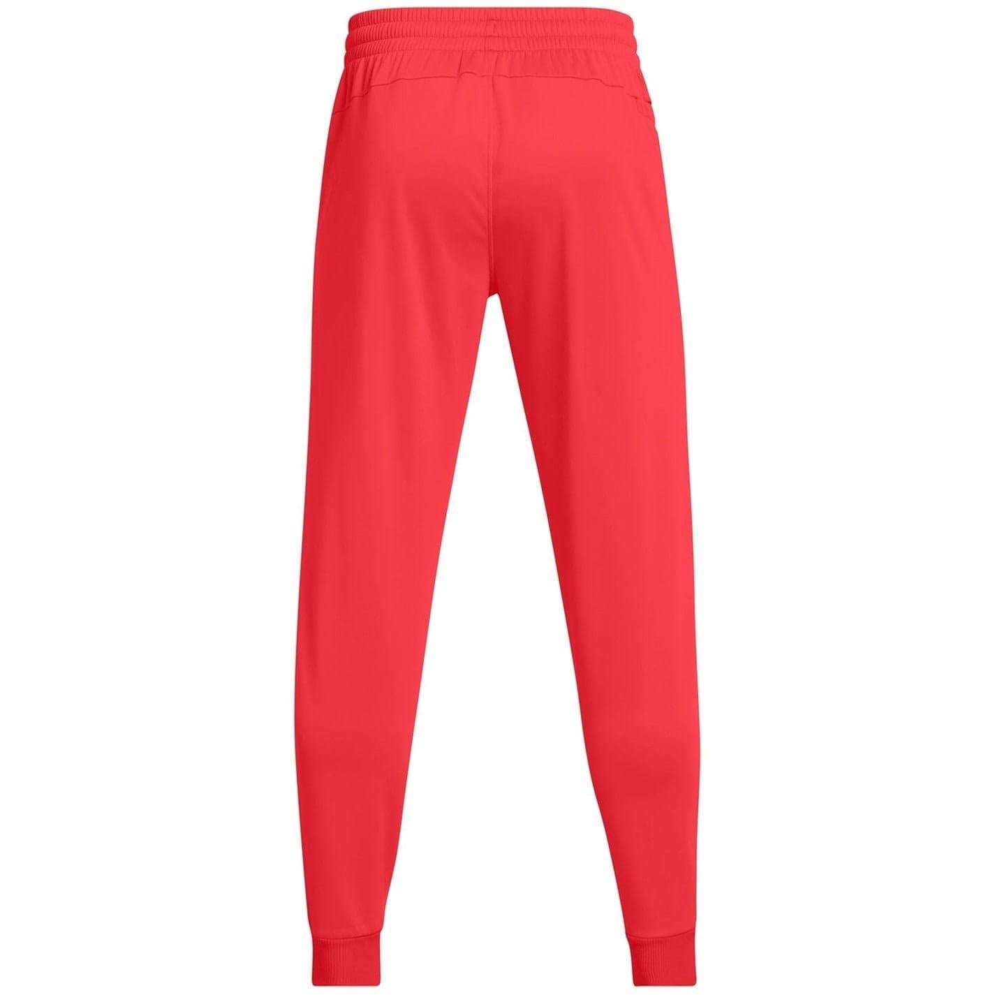 Red - Back - Under Armour Mens Fleece Joggers