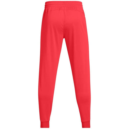 Red - Back - Under Armour Mens Fleece Joggers