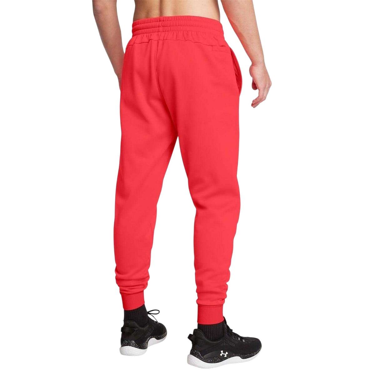 Red - Lifestyle - Under Armour Mens Fleece Joggers