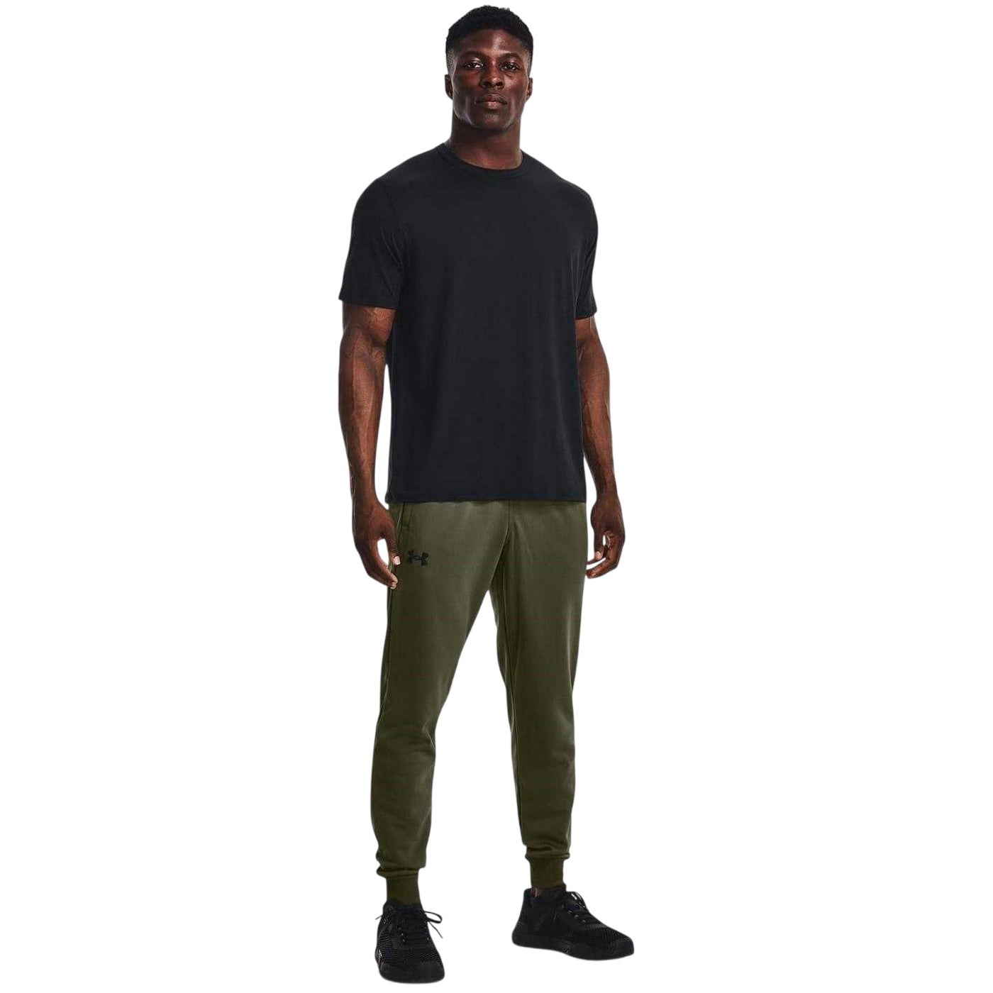 Marine OD Green - Lifestyle - Under Armour Mens Fleece Joggers