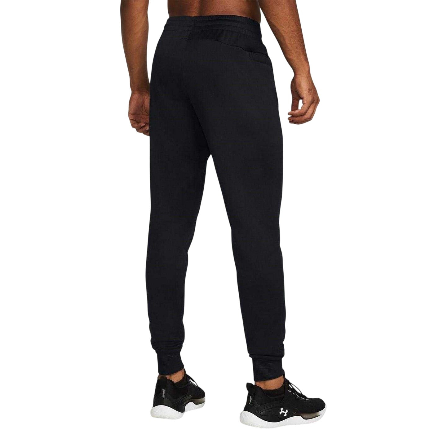 Black - Back - Under Armour Mens Fleece Joggers