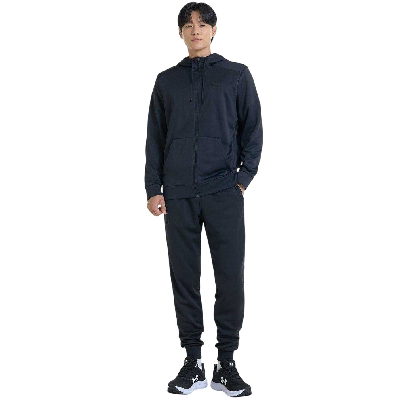 Black - Lifestyle - Under Armour Mens Fleece Joggers