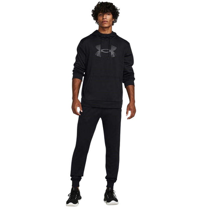 Black - Pack Shot - Under Armour Mens Fleece Joggers