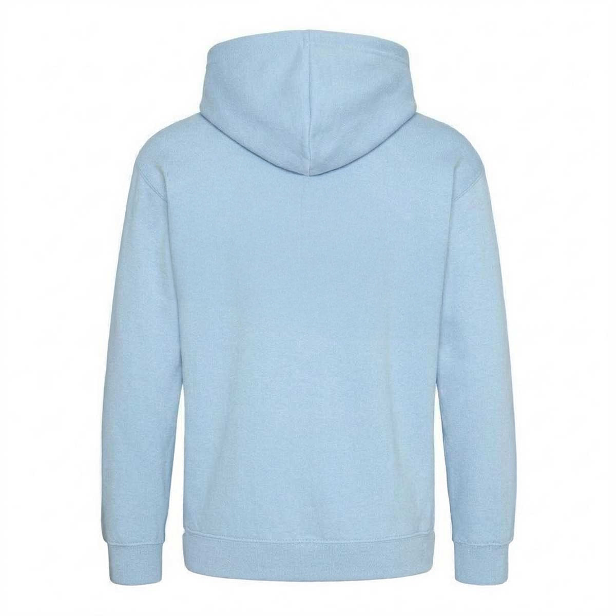 Blue - Back - AWD Childrens-Kids Retro Gaming Controller Drawstring Hoodie